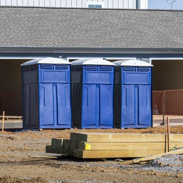 construction site portable restrooms services our portable toilets on work sites once a week, but can also provide additional servicing if needed